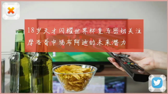18岁天才闪耀世界杯皇马密切关注摩洛哥中场布阿迪的未来潜力